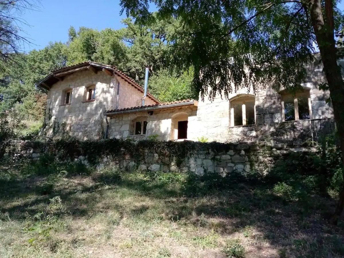 Grand Gite Les Cabanes De Fallot Pour 19 Personnes - Piscine Naturelle L'isle-Bouzon Exterior foto